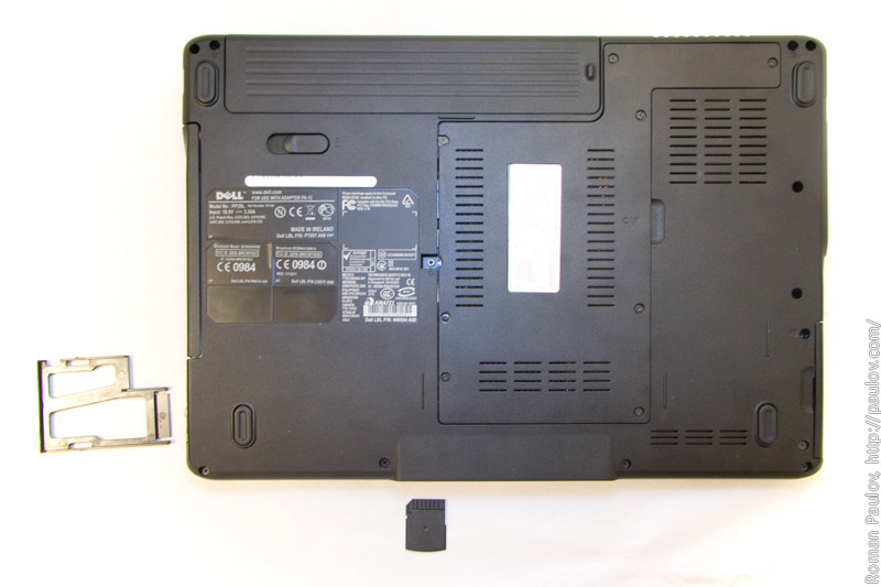 How to disassemble Dell Inspiron 1525 pp29l and clean cooling system