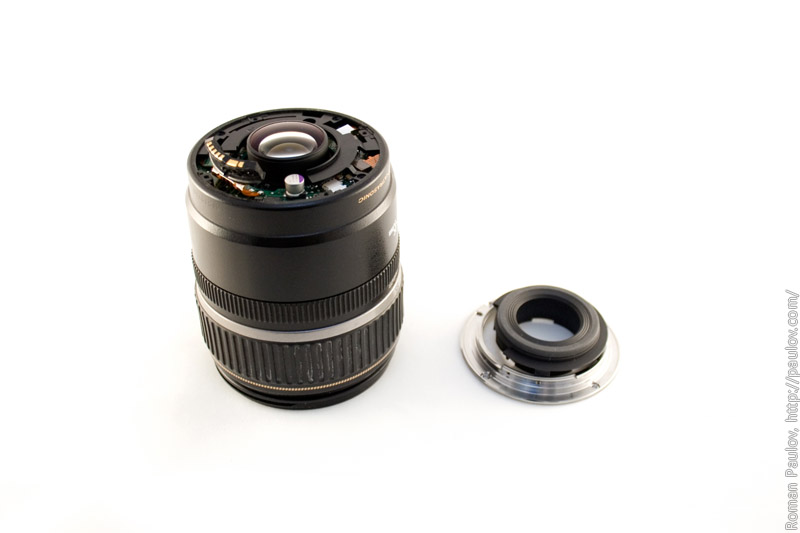 Canon 99 error, disassembly canon 17-85 IS USM, change diaphragm unit