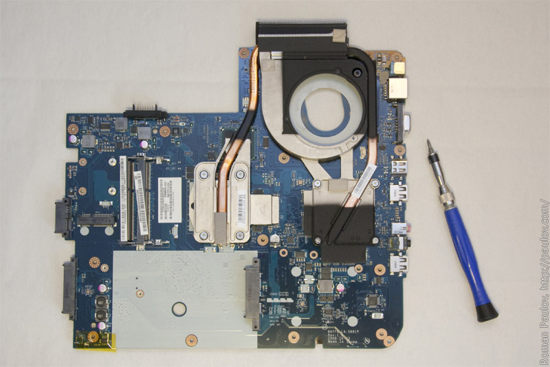 How to disassembly Packard Bell LJ 75 and clean cooling system