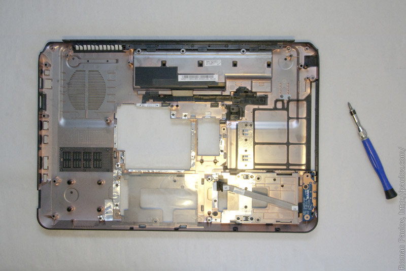 How to disassembly Packard Bell LJ 75 and clean cooling system