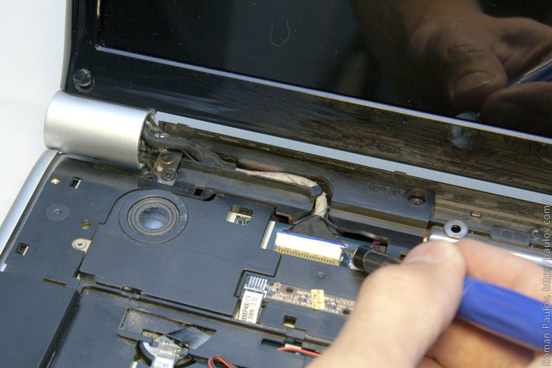 How to disassembly Packard Bell LJ 75 and clean cooling system
