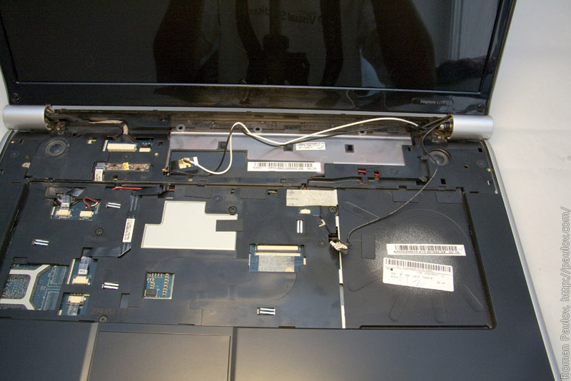 How to disassembly Packard Bell LJ 75 and clean cooling system