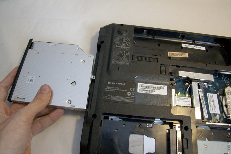 How to disassembly Packard Bell LJ 75 and clean cooling system